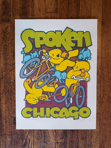 Animals & Bicycles Poster (Artist: Jay Ryan)