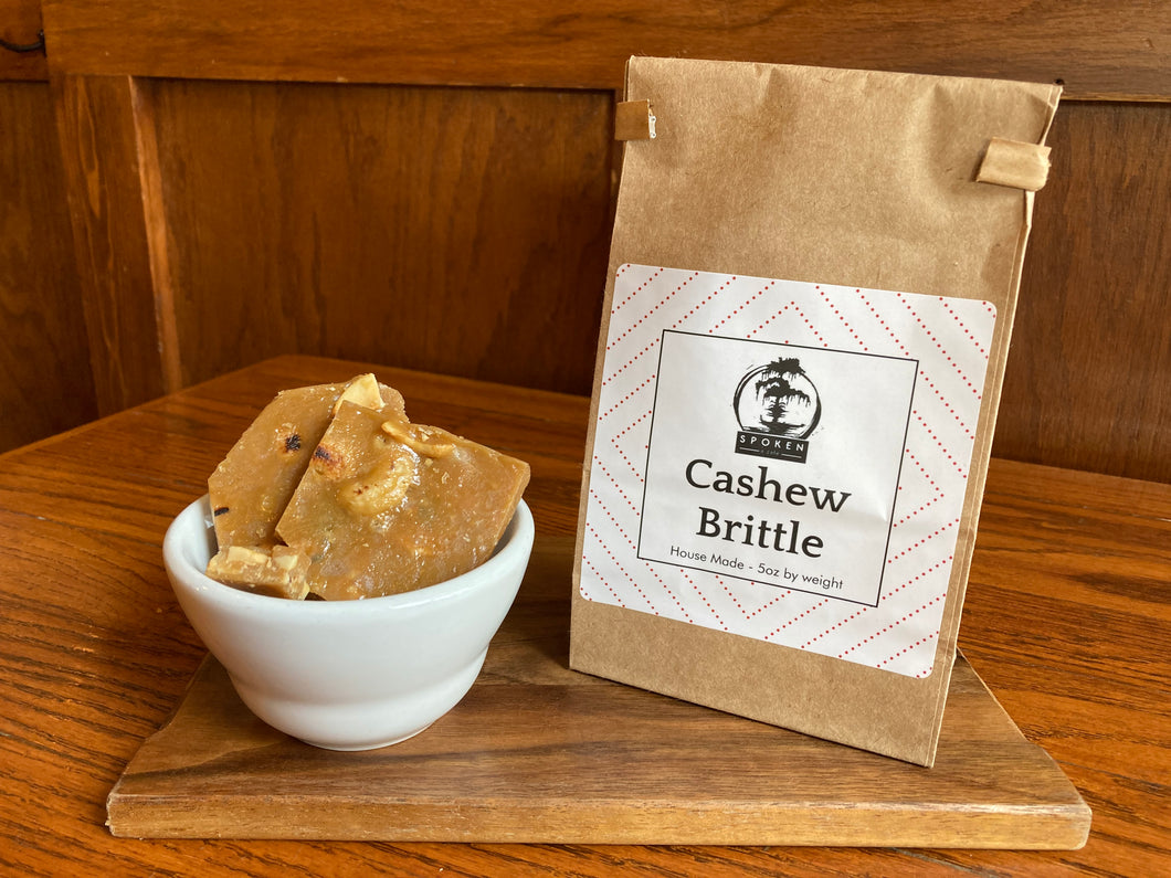 Spoken Cashew Brittle w/ Sea Salt (5oz)