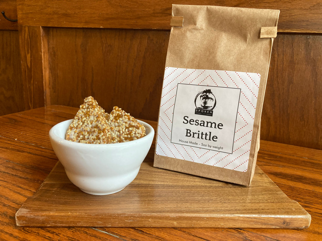 Spoken Sesame Brittle w/ Sea Salt (5oz)