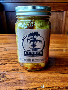 Brussel Sprouts Pickled Spicy