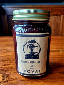 Cranberry Sauce Triple Ginger