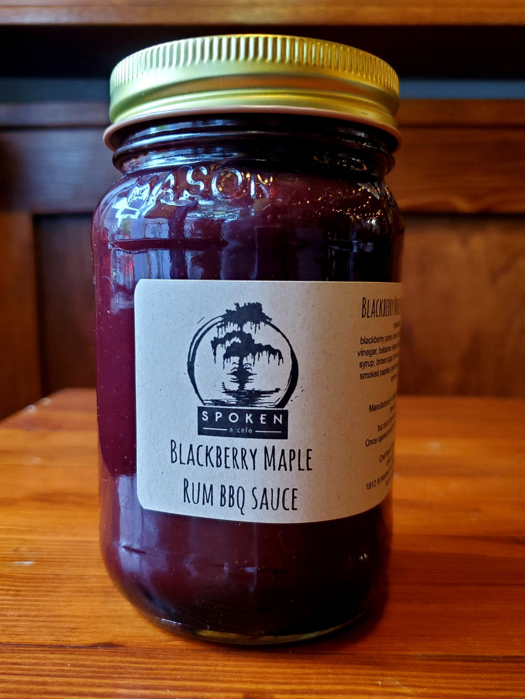 Blackberry Maple Rum BBQ Sauce