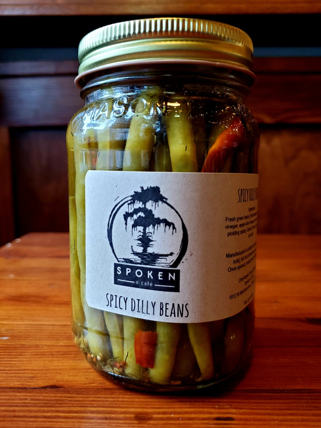 Spicy Dilly Beans (Pickled Green Beans)